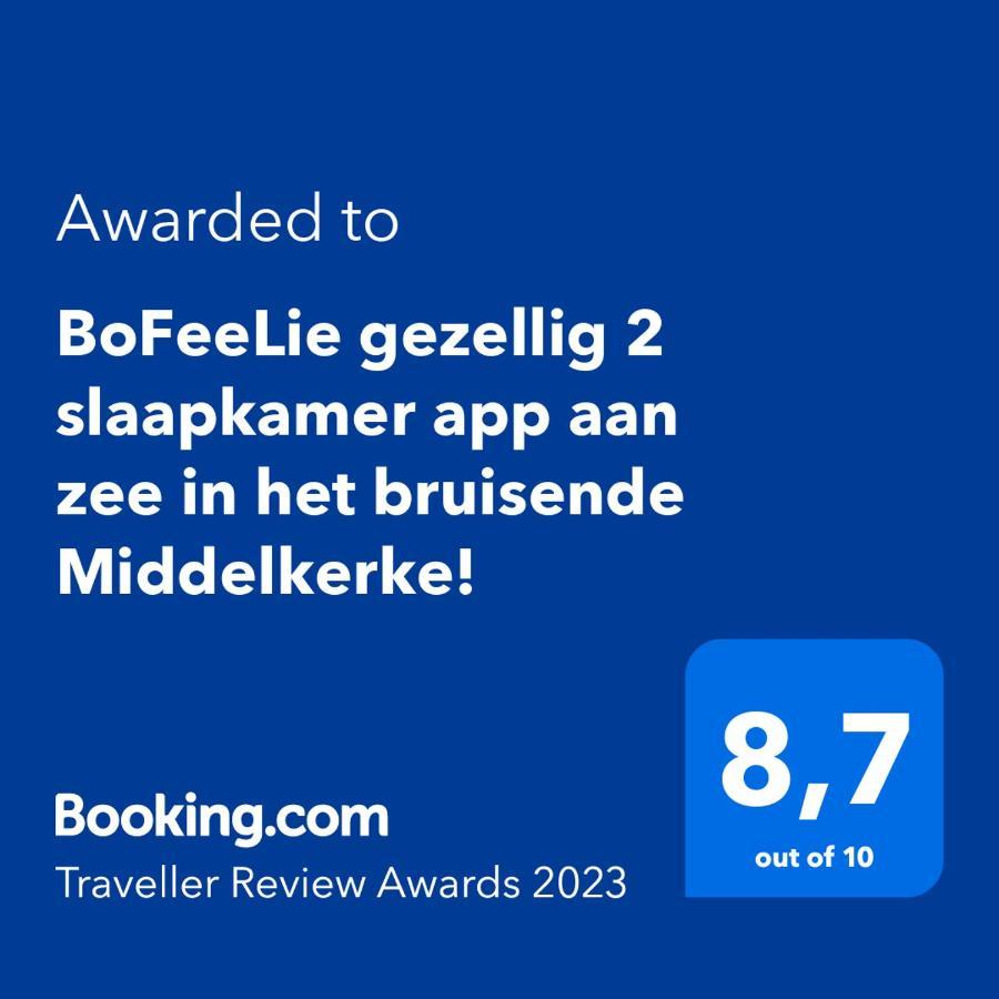 Bofeelie Gezellig 2 Slaapkamer App Aan Zee In Het Bruisende Middelkerke! Lägenhet Exteriör bild